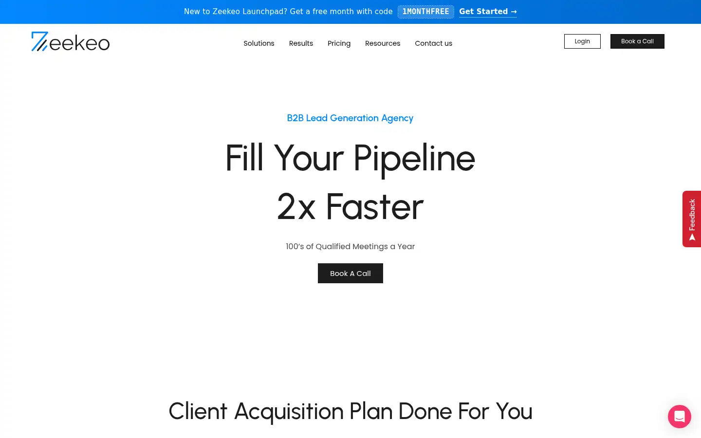 Screenshot of zeekeo.com