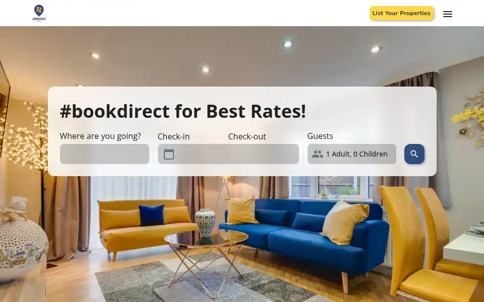 Screenshot of zeevou.direct