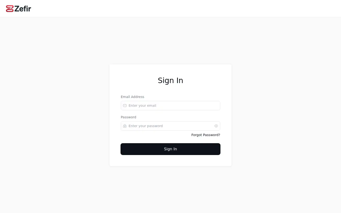 Screenshot of zefirchat.com