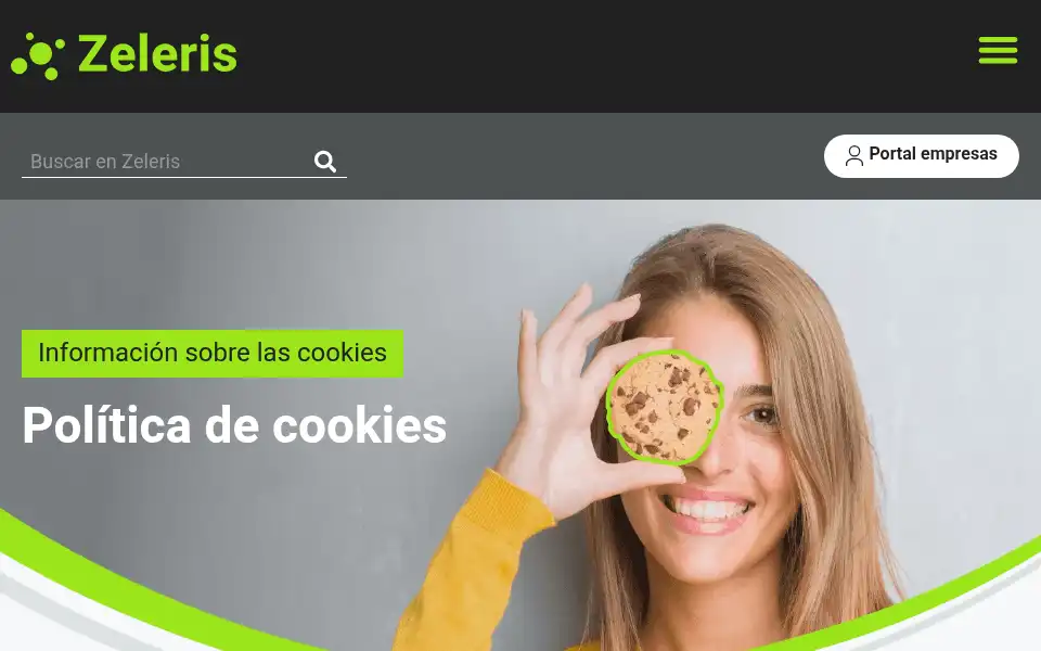Screenshot of zeleris.com