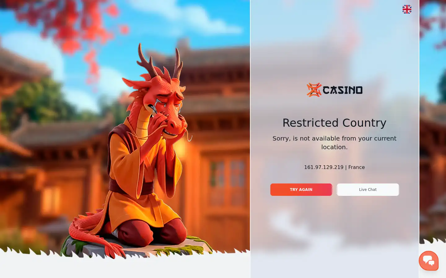 Screenshot of zencasino.com