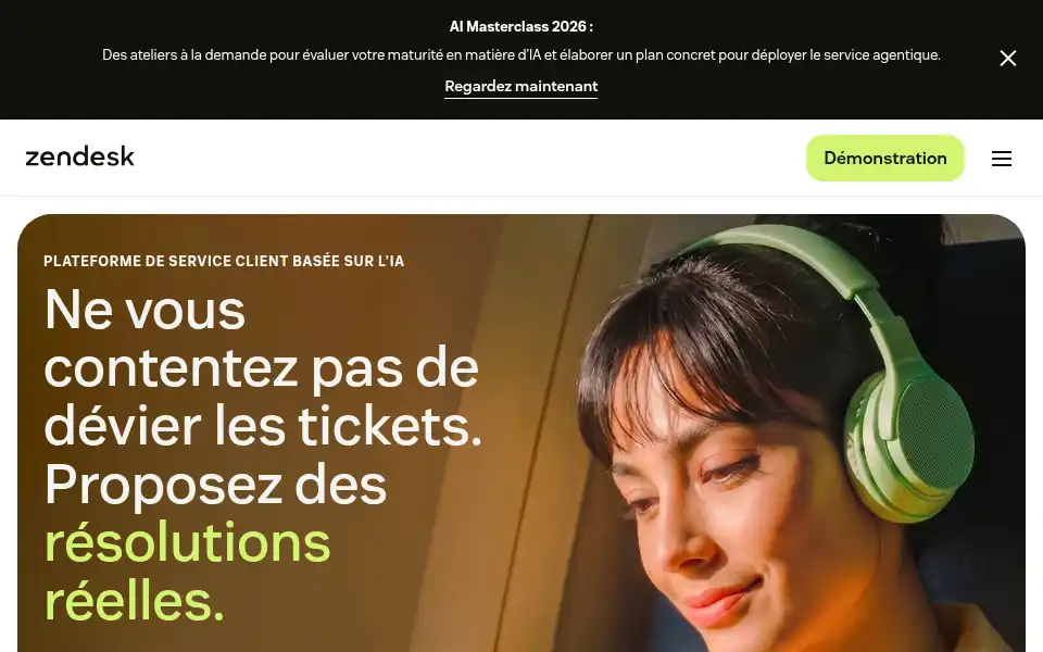 Screenshot of zendesk.fr