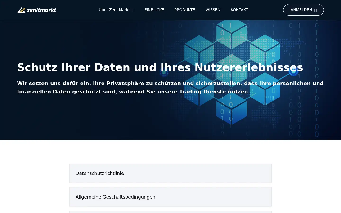Screenshot of zenitmarkt.com