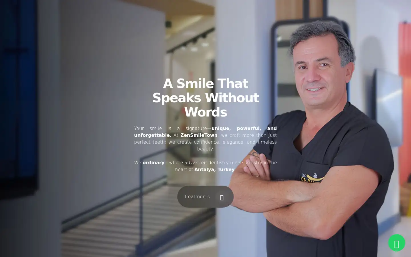 Screenshot of zensmiletown.com
