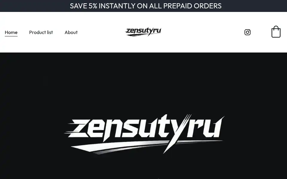 Screenshot of zensutyru.in