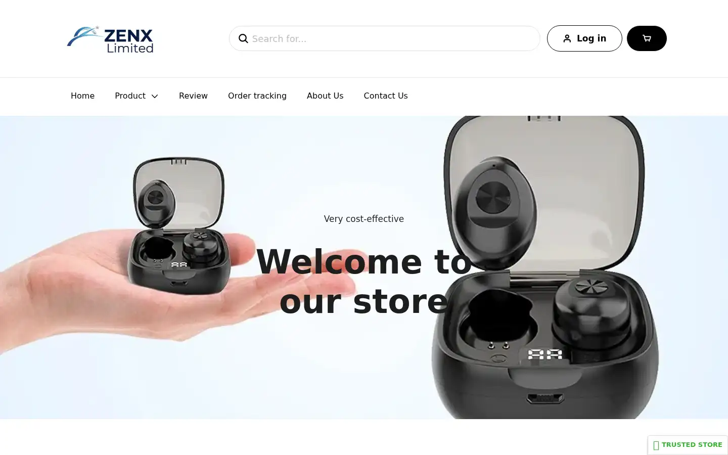 Screenshot of zenxvape.com