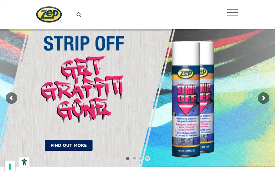 Screenshot of zep.co.uk
