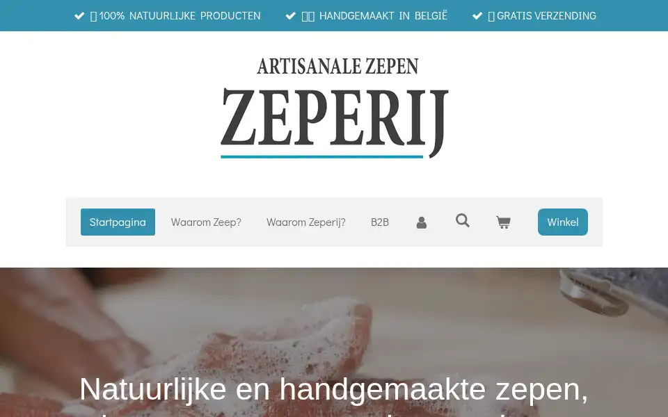 Screenshot of zeperij.be