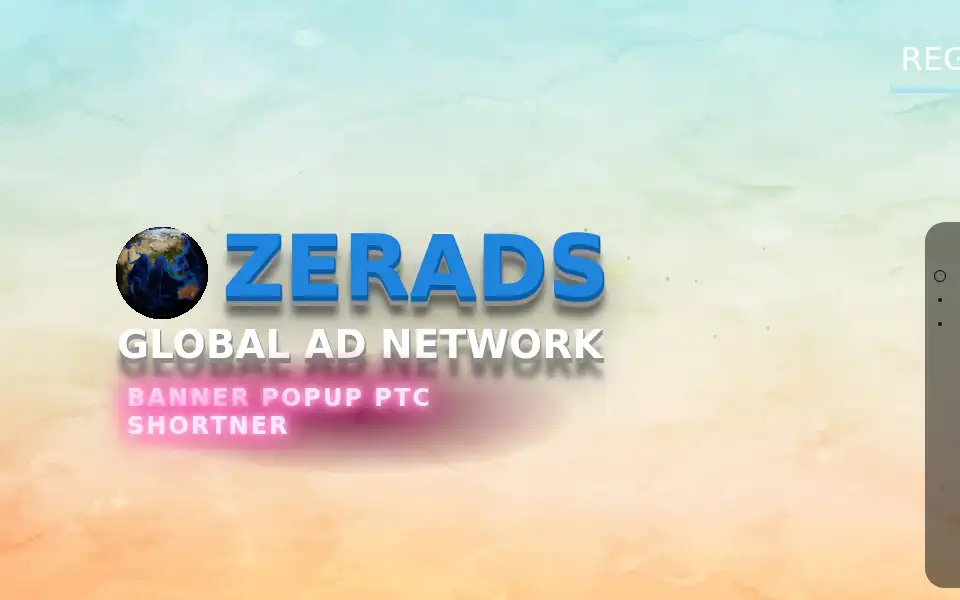 Screenshot of zerads.com