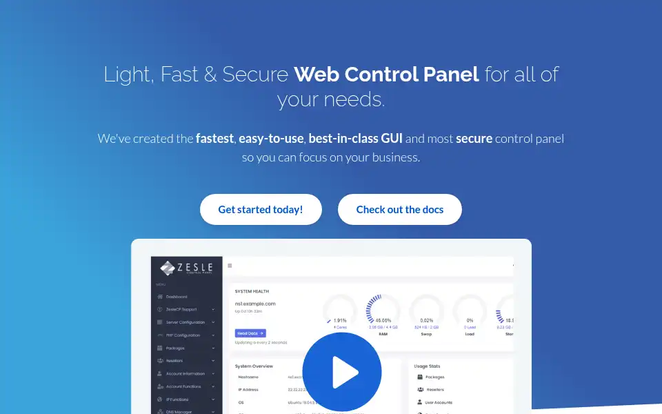 Screenshot of zeslecp.com