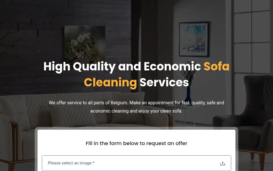 Screenshot of zetelreiniging.com