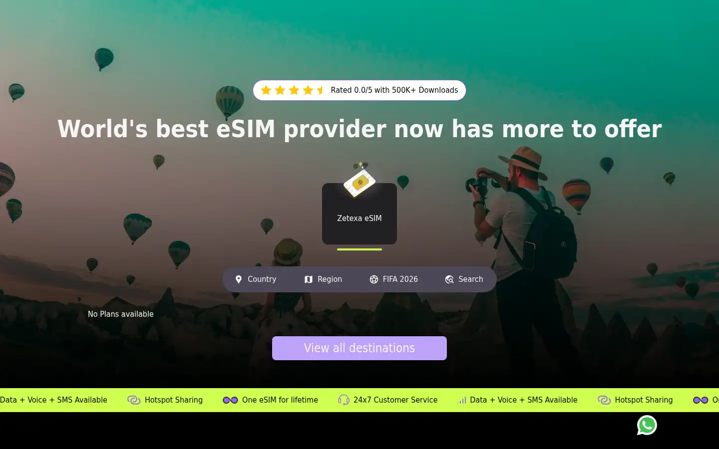 Screenshot of zetexa.com