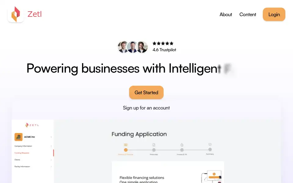Screenshot of zetl.com