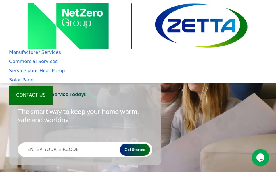 Screenshot of zetta.ie