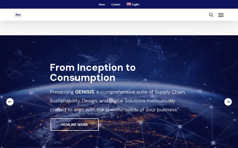 Screenshot of zeuspackaging.com