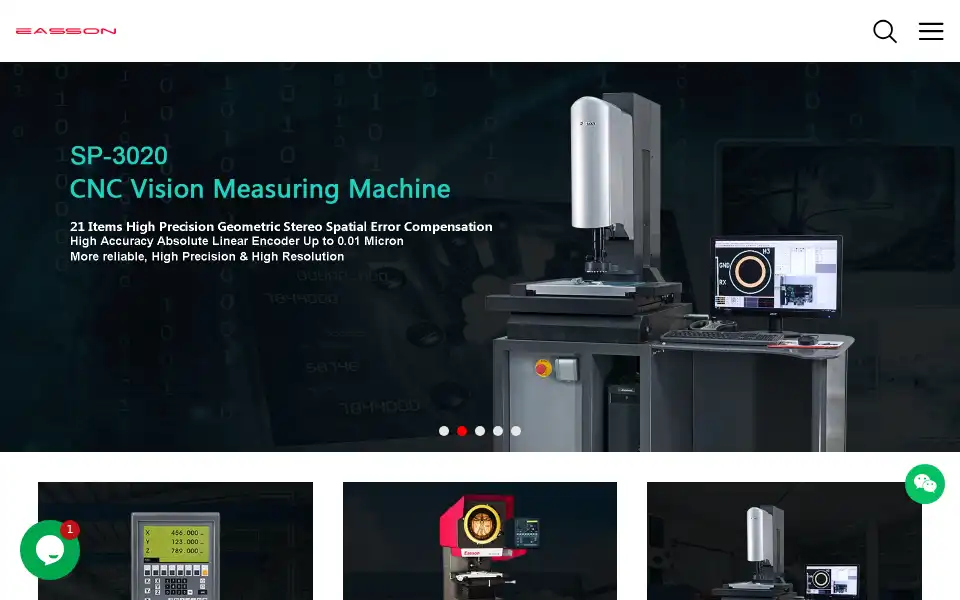 Screenshot of zh-easson.com