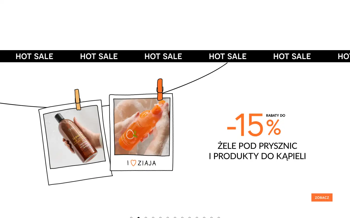 Screenshot of ziaja.com