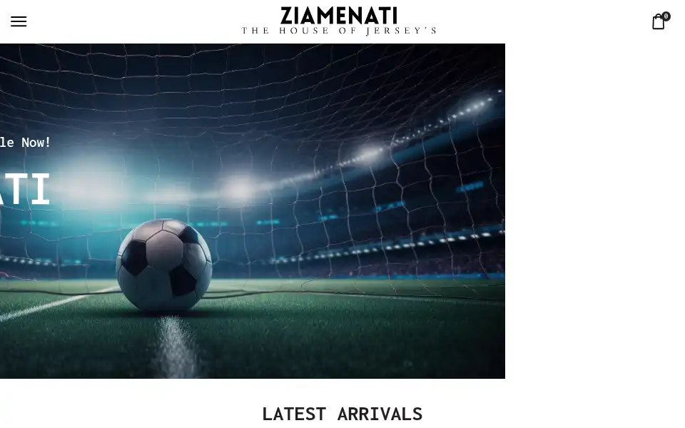Screenshot of ziamenati.com
