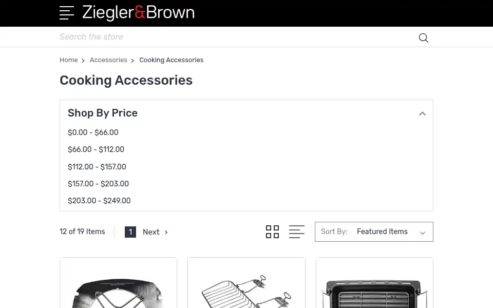 Screenshot of zieglerandbrown.com.au