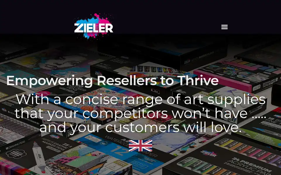 Screenshot of zieler.co.uk