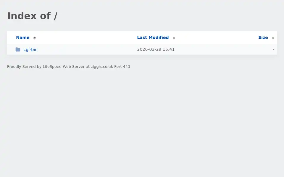 Screenshot of ziggis.co.uk