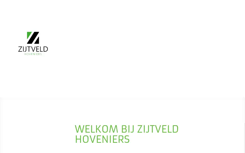 Screenshot of zijtveldhoveniers.nl