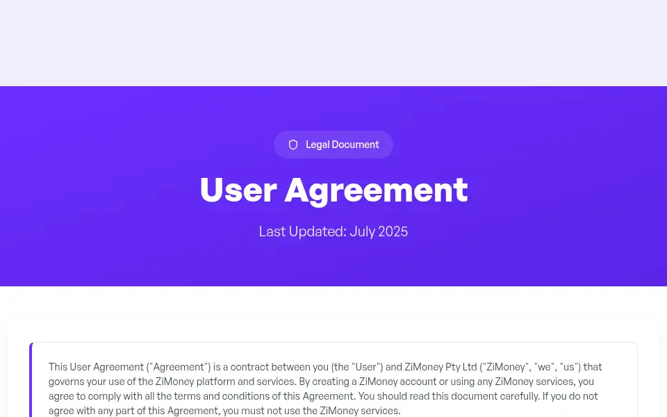 Screenshot of zimoney.com