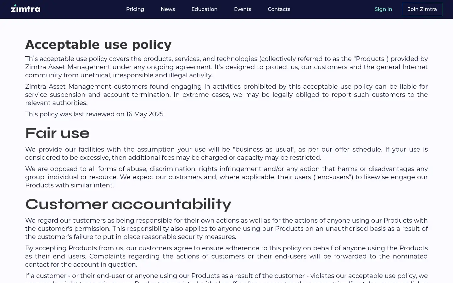 Screenshot of zimtra.com