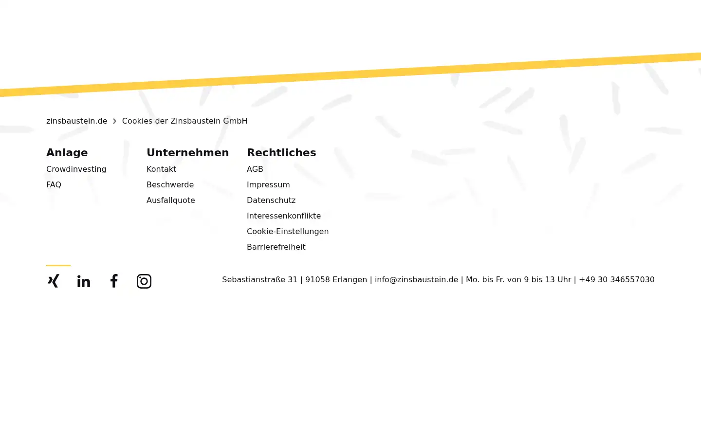 Screenshot of zinsbaustein.de