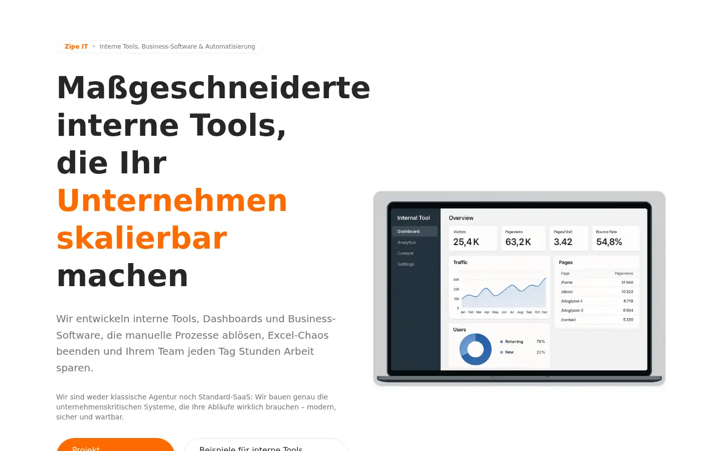 Screenshot of zipe-it.de