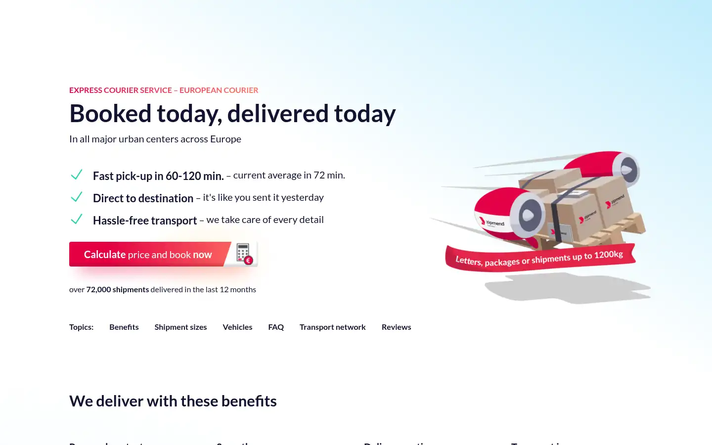 Screenshot of zipmend.com