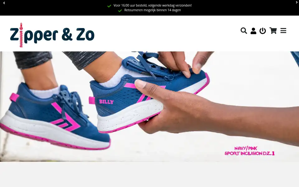 Screenshot of zipperenzo.nl