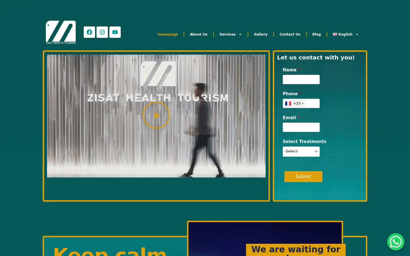 Screenshot of zisat.com.tr
