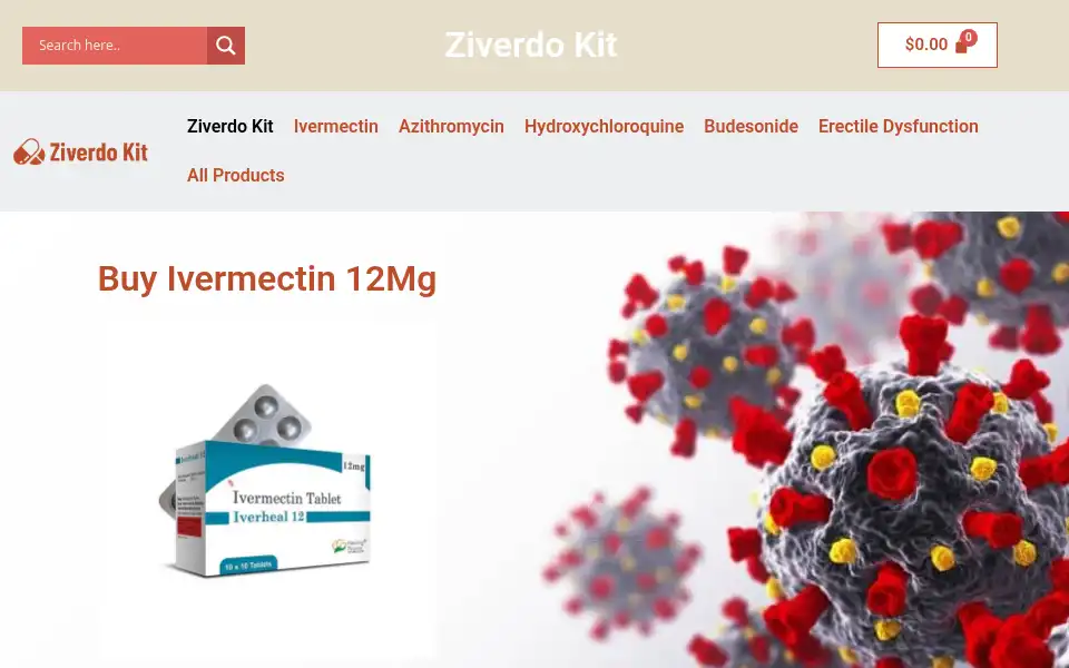 Screenshot of ziverdo-kit.com