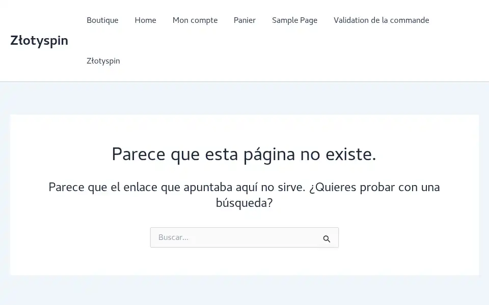Screenshot of zlotyspin.org