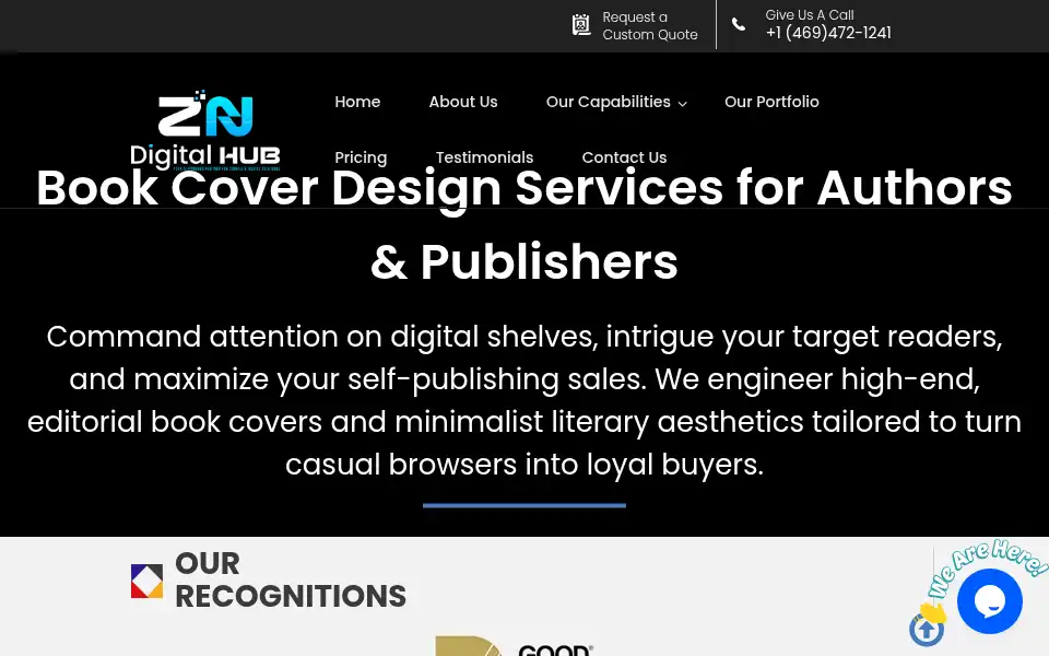 Screenshot of zndigitalhub.com