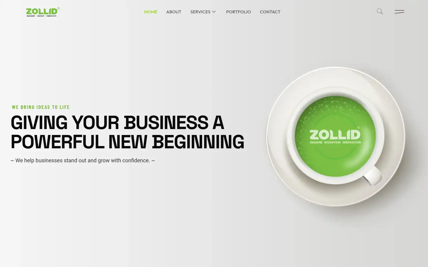 Screenshot of zollid.in
