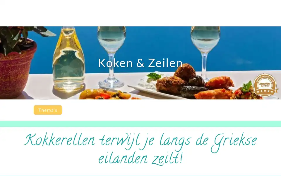 Screenshot of zonnigzeilen.nl