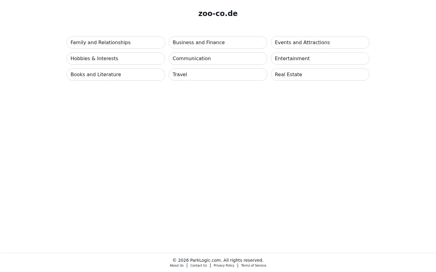 Screenshot of zoo-co.de