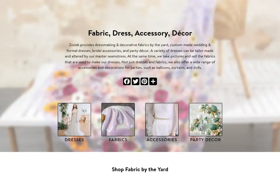 Screenshot of zooek.com