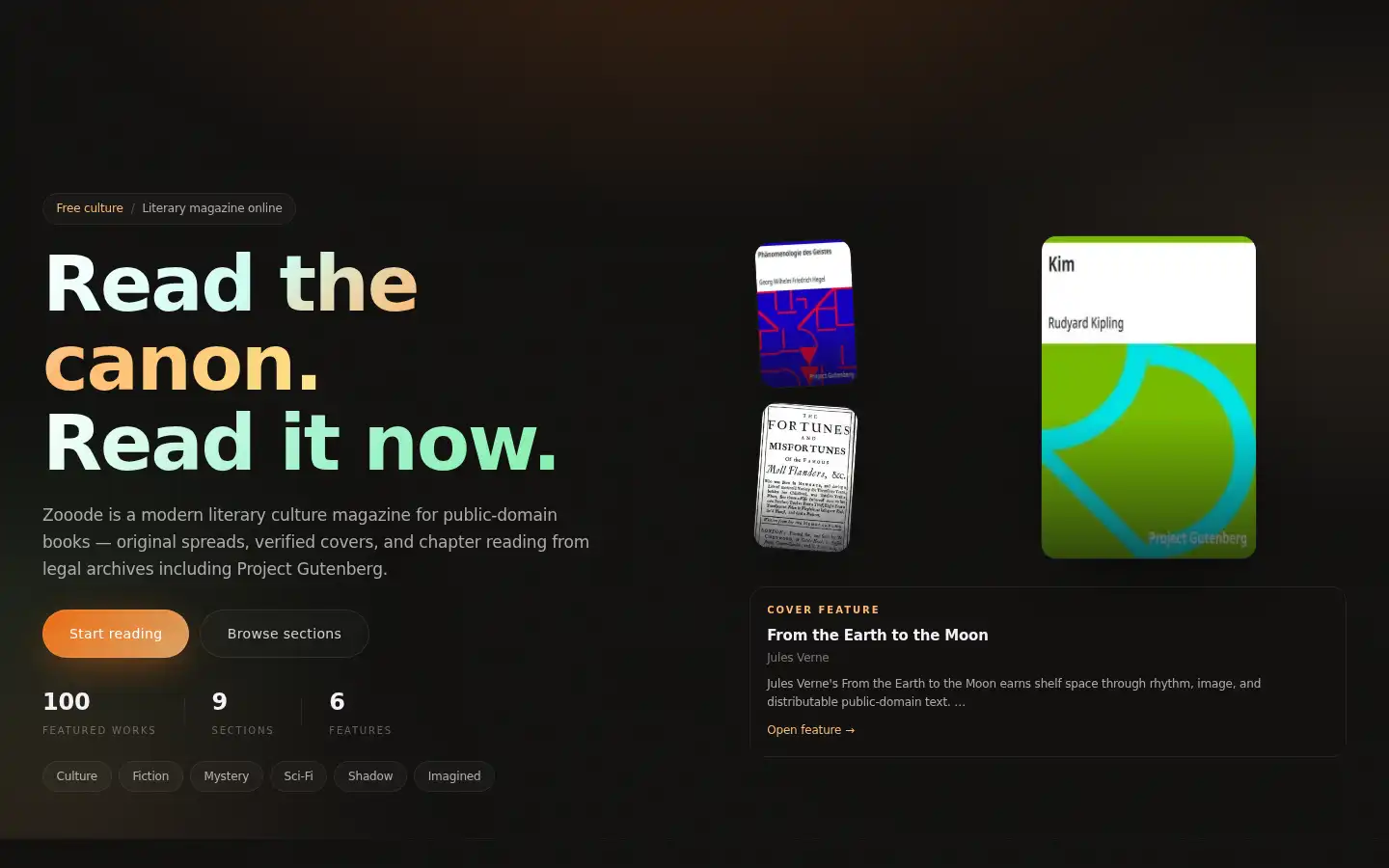 Screenshot of zooode.com