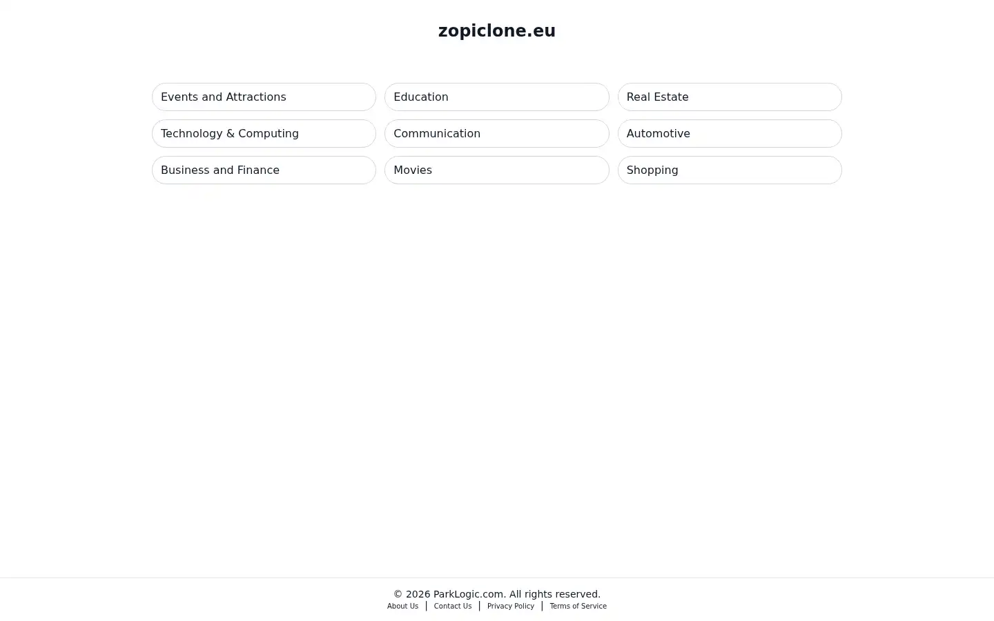 Screenshot of zopiclone.eu