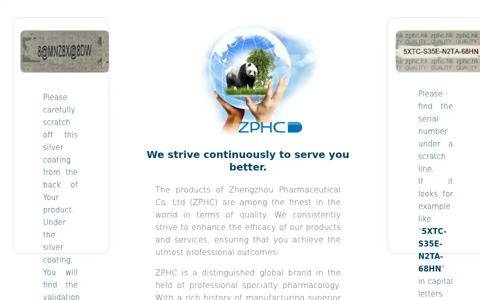 Screenshot of zphc.ws