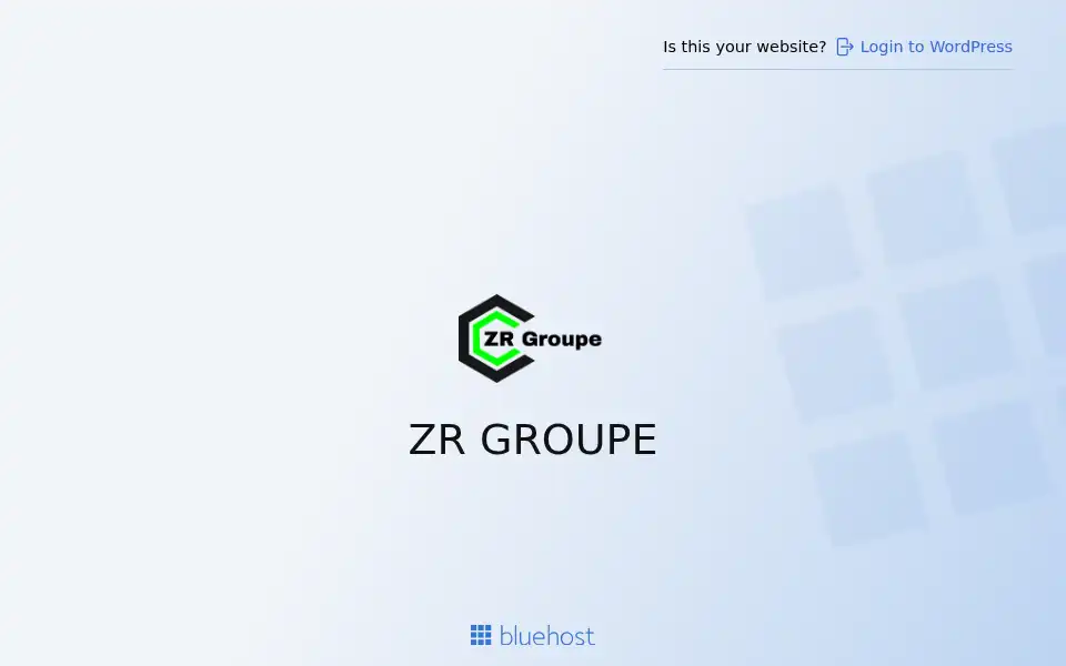 Screenshot of zrgroupe.com