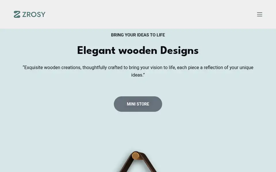 Screenshot of zrosy.com