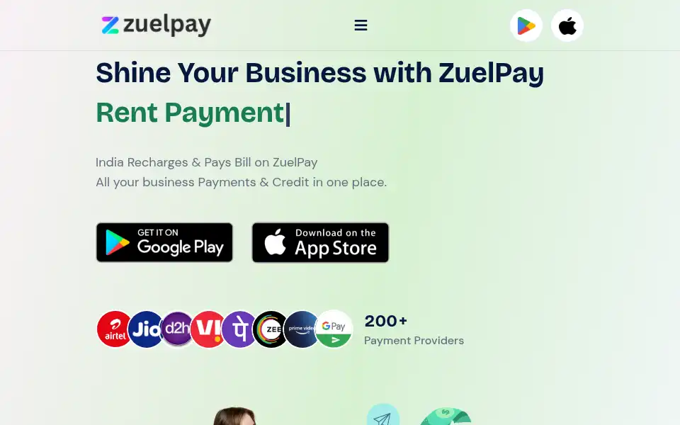 Screenshot of zuelpay.com