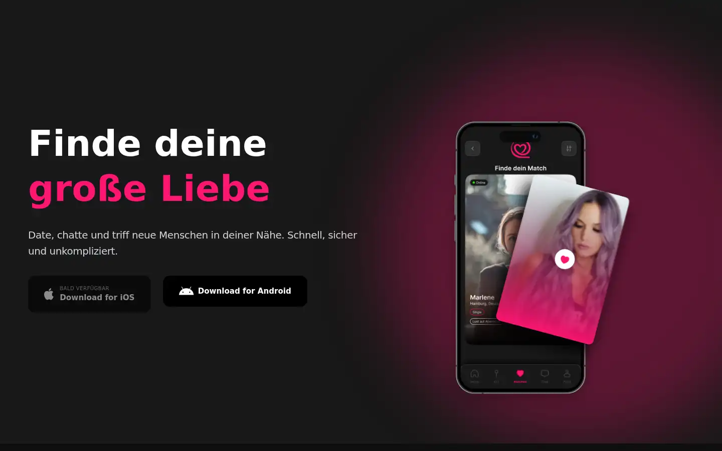 Screenshot of zumdaten.de