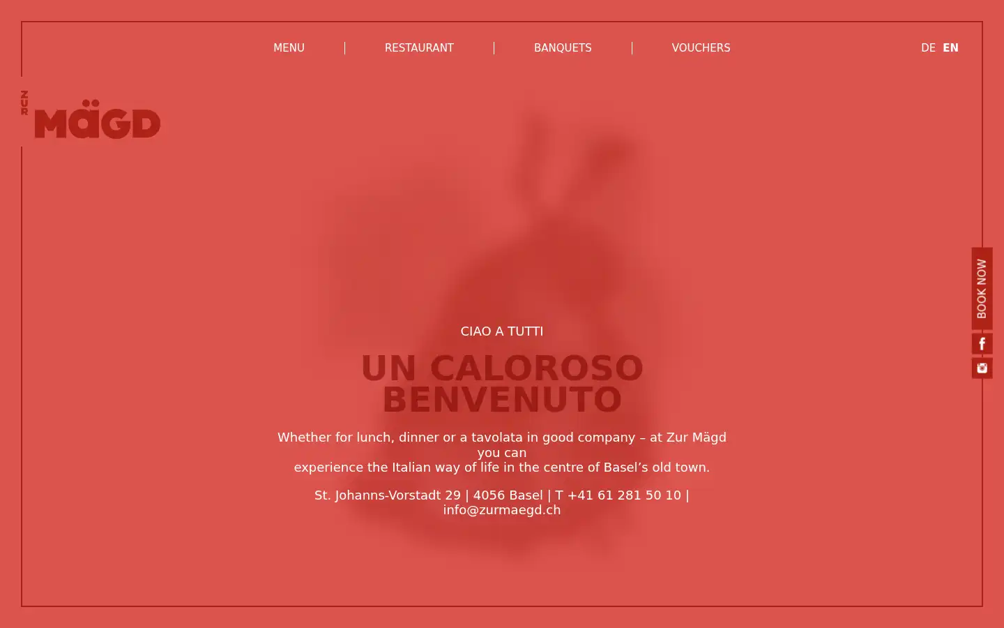 Screenshot of zurmaegd.ch