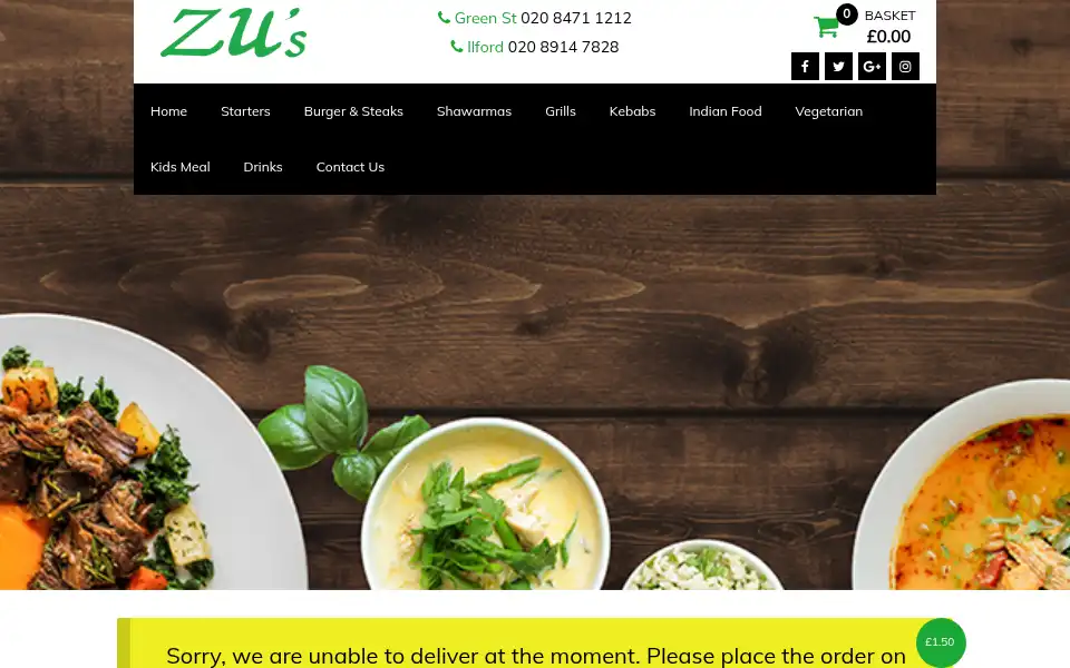 Screenshot of zuseat.co.uk