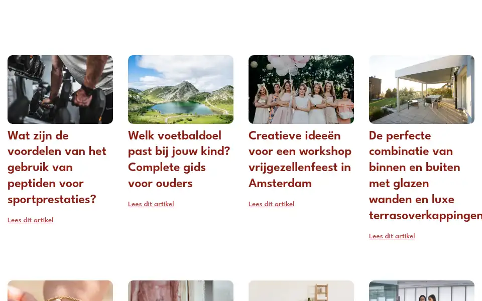 Screenshot of zusenzolifestyle.nl